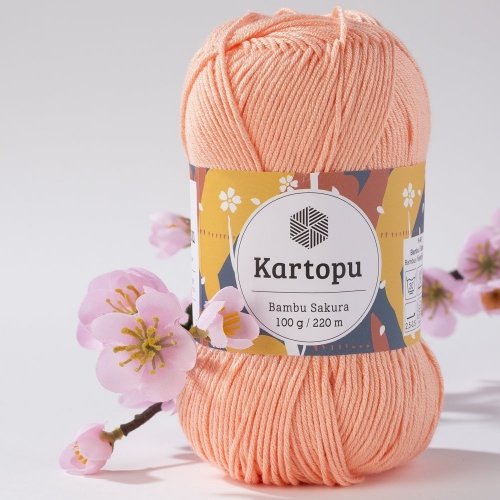 Пряжа Kartopu Bambu Sakura